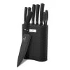 Best Sale 🎉 Berlinger Haus 7-Piece Knife Set w/ Stand Black Collection 🧨