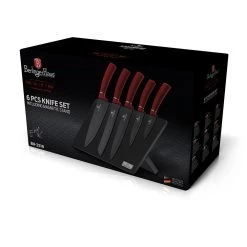 Outlet 😍 Berlinger Haus 6-Piece Knife Set w/ Magnetic Holder Burgundy Collection 😀 -Oliver Peoples Sales 30f46f4d22c047f4b516326867a551a5 b85cc2b2 7157 4a33 bc51 3be8bd88aef6 1080x