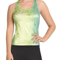 Budget π₯ Terez Balayage π© Womens Racerback Fitness Tank Top π€©