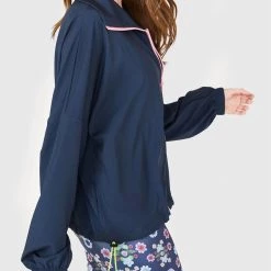 Best Sale 🎁 Terez 👩 women Streak Ripstop Windbreaker In Navy 😀 -Oliver Peoples Sales 63f2059ff2c64b38912d44cd80b37fee 1080x