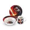 Buy 🥰 Berlinger Haus 3-Piece Children Breakfast Porcelain Set Star Wars Kylo Ren 🛒