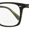 Hot Sale 🎁 Oliver Peoples Men's Nisen Eyeglasses OV5446U 1441 Black/Olive 54mm 🎁