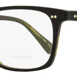Hot Sale 🎁 Oliver Peoples Men's Nisen Eyeglasses OV5446U 1441 Black/Olive 54mm 🎁