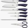 Wholesale 🎉 Berlinger Haus 8-Piece Knife Set w/ Acrylic Stand Purple Collection 🔔