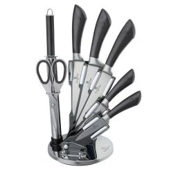 Buy π Berlinger Haus 8-Piece Knife Set w/ Acrylic Stand Carbon Collection π