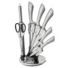 Promo 😀 Berlinger Haus 8-Piece Knife Set w/ Acrylic Stand Steel Collection 💯