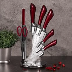 Buy 🤩 Berlinger Haus 8-Piece Knife Set w/ Acrylic Stand Burgundy Collection 🔔 -Oliver Peoples Sales 8e8dd17e4253466c9a409e23aa507459 cd9bada1 478b 482d 8b45 17f3869d5034 1080x