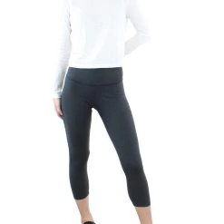 Hot Sale ⭐ Terez 👩 Womens Capri Solid Leggings 🎁