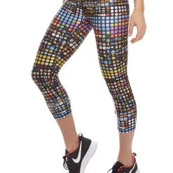 Budget 🔥 Terez 👩 women Emoji Capri in Emoji 🎉