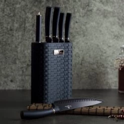 Cheap 🥰 Berlinger Haus 7-Piece Knife Set with Stand ⭐ -Oliver Peoples Sales b650c4dcd38c48c5a0a8bdffe7046ac7 709f2e49 07d2 4ea3 bff3 cd1d63cb005b 1080x