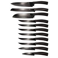 Cheap β Berlinger Haus 11-Piece Knife Set Black Collection β€οΈ