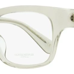 New 🔔 Oliver Peoples Men's Brisdon Eyeglasses OV5432U 1669 Crystal Gray 50mm 🔔