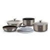Best reviews of ⌛ Berlinger Haus 9-Pieces Cookware Set w/ Detached Ergonomic Handle Carbon Collection 🔔