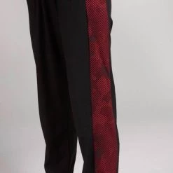 Best Sale 🎁 Terez 👩 women Red Camo Stripe Windbreaker Jogger in Red Camo Stripe Seamless 🔥