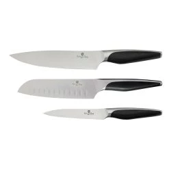 Budget ❤️ Berlinger Haus 3-Piece Knife Set Black Collection ⭐