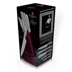 New π Berlinger Haus 6-Piece Knife Set w/ Stainless Steel Stand Kikoza Purple Collection π₯ 9 New π Berlinger Haus 6-Piece Knife Set w/ Stainless Steel Stand Kikoza Purple Collection π₯ -Oliver Peoples Sales dc176fef81e548eda14ace1e361f5f7b ddb1062a 0f12 4fb6 a552 014b2c8063dd 1080x