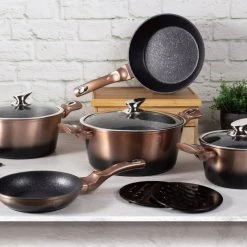 Cheap 🥰 Berlinger Haus 10-Piece Kitchen Cookware Set Rose Gold Noir Collection 😍 -Oliver Peoples Sales e08a717531bc45e7a6cf281fe791ee30 1eb3284f 640b 491a adf0 f10a76e79369 1080x