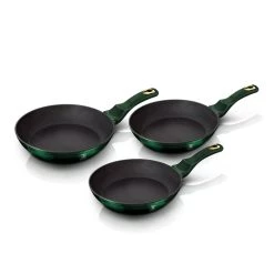 Cheapest 🤩 Berlinger Haus 3-Piece Frypan Set Emerald Collection 🛒