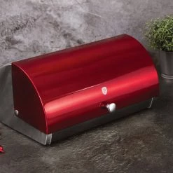 Best Sale ✨ Berlinger Haus Bread Box w/ Metallic Door Burgundy Collection 🥰 -Oliver Peoples Sales fbd0dcac312b434baa6b4081541f294f 1080x